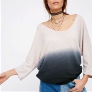 Free People half sleeve sweater